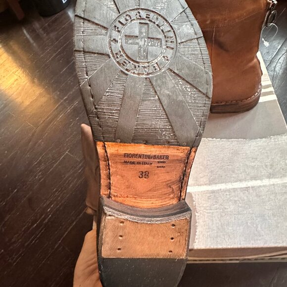 AUTH NIB Fiorentini & Baker Ella Boot Taupe Brown 38 but fits 9/9.5 - Picture 8 of 11